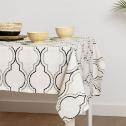 Tovaglia cotone Margarita nero Tovaglia cotone Margarita nero