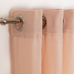 Tenda trasparente cotone rosa Acquista-tende-trasparenti