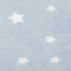 Coperta velluto sherpa Estrella celeste coperte-sherpa