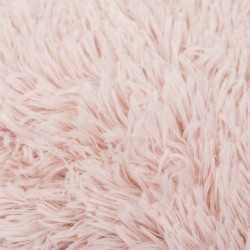Cuscino pelo sherpa rosa chiaro 45x45 cuscini-quadrati-in-tinta-unita