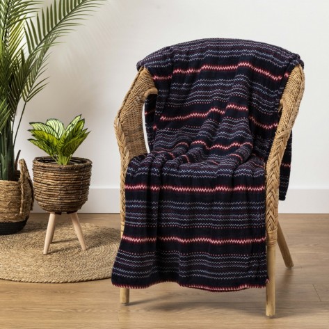 Coperta pile coral Justino bordeaux Coperta pile coral Justino bordeaux