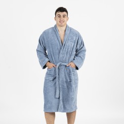 Accappatoio 450g indaco Accappatoio 450g indaco