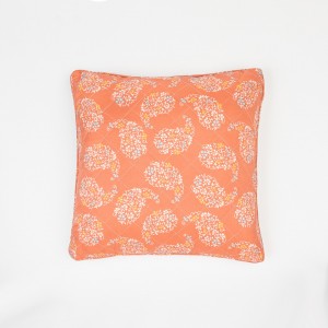 Cuscini quadrato Mariona rame 55x55 - federa + imbottitura