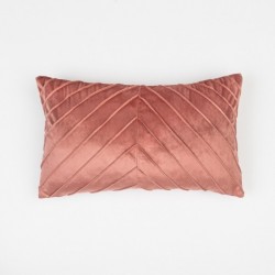 Cuscino rettangolare  New Espiga marsala 30x50 - federa + imbottitura