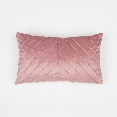 Cuscino rettangolare New Espiga rosa chiaro 30x50 - federa+imbottitura cuscini