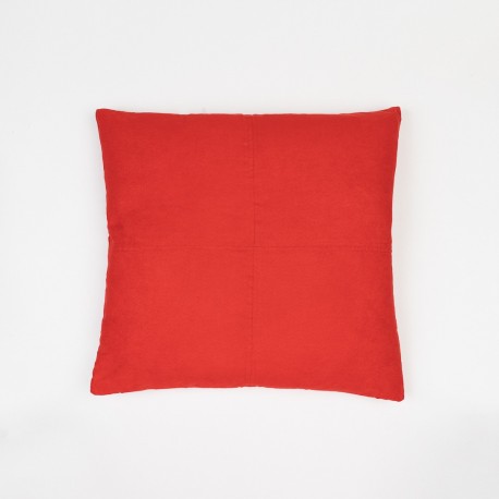 Cuscino quadrato Ante rosso -federa+imbottitura cuscini