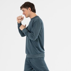 Set sportivo lungo uomo verde menta 2