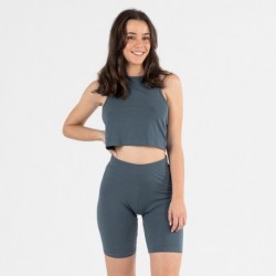 Set sportivo culotte donna verde acqua Set sportivo culotte donna verde acqua