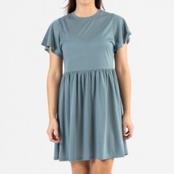 Vestito manica corta verde acqua Vestito manica corta verde acqua