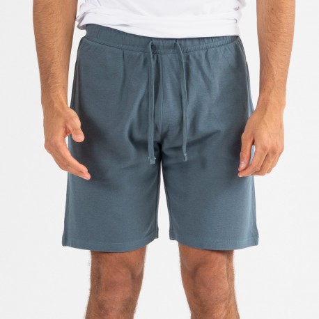 Set sportivo corto uomo bianco - menta