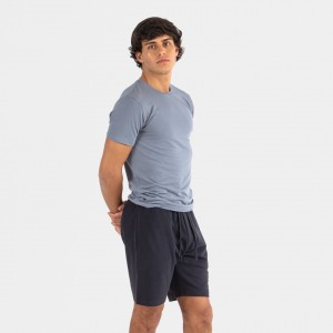 Set sportivo corto uomo indaco - navy