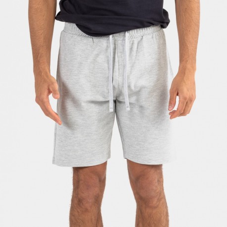 Set sportivo corto uomo navy - grigio