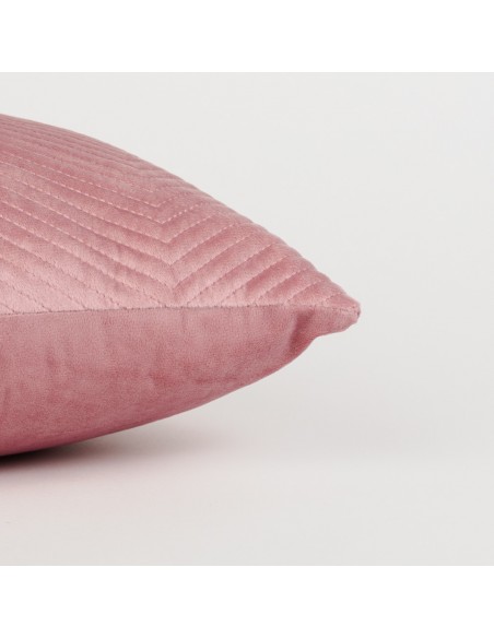Cuscino quadrato New Hungria rosa chiaro 50x50 - federa+imbottitura cuscini-quadrati-in-tinta-unita