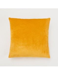 Cuscino quadrato New Hungria senape 50x50 - federa + imbottitura