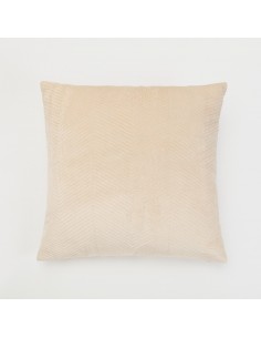 Cuscino quadrato New Hungria bianco antico 50x50 - federa + imbottitura