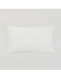 Cuscino rettangolare 30x50 New Hungria bianco - federa + imbottitura