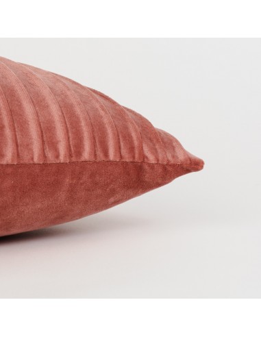 Cuscino rettangolare 30x50 New Cuadros marsala - federa + imbottitura