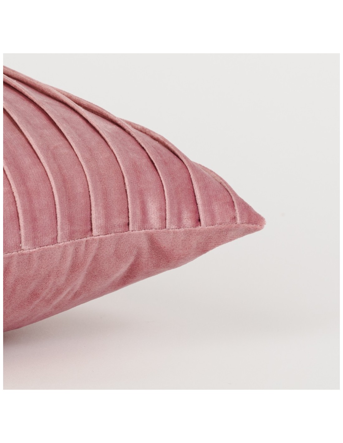 Cuscino rettangolare 30x50 New Cuadros rosa chiaro - federa+imbottitura