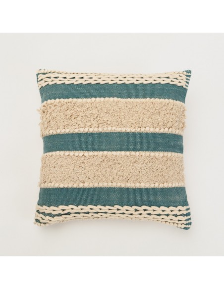 Cuscino quadrato cotone Domus 45x45 - federa + imbottitura Cuscino quadrato cotone Domus 45x45 - federa + imbottitura