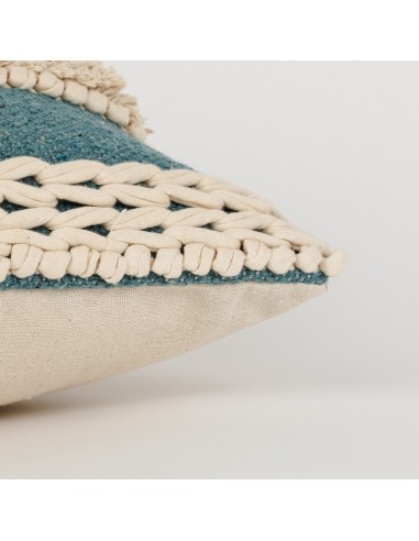 Cuscino quadrato cotone Domus 45x45 - federa + imbottitura