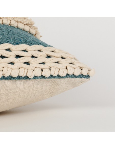 Cuscino quadrato cotone Domus 45x45 - federa + imbottitura Cuscino quadrato cotone Domus 45x45 - federa + imbottitura