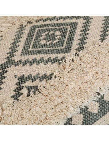 Cuscino quadrato cotone Abad 45x45 - federa + imbottitura