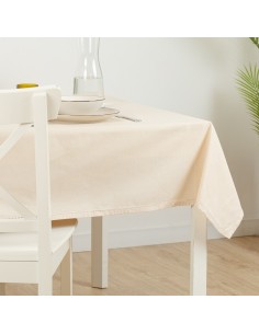 Tovaglia in cotone bianco antico