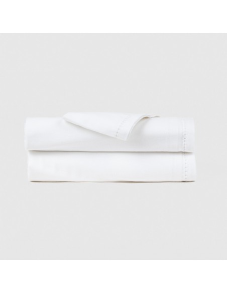 Tovaglia in cotone bianco Tovaglia in cotone bianco