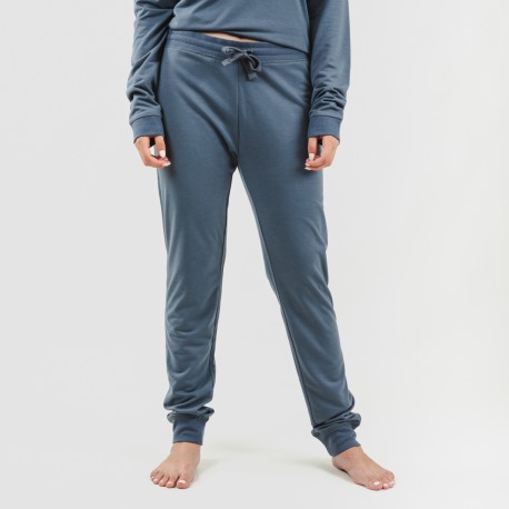 Set sportivo lungo donna new indaco