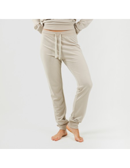 Set sportivo lungo donna new beige