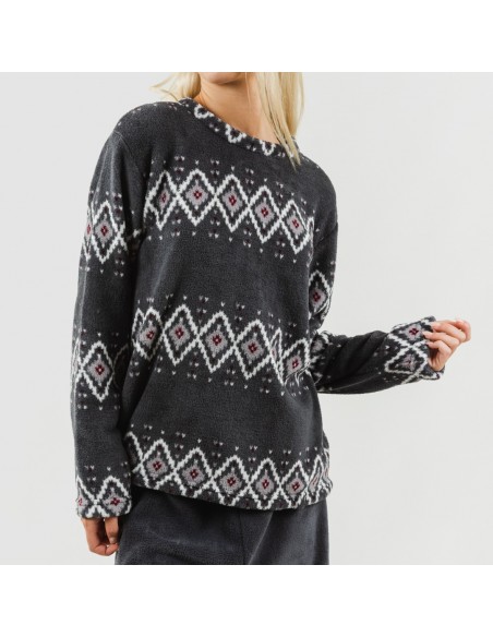 Pigiama pile coral Andros grigio