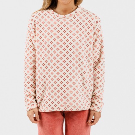 Pigiama pile coral Penelope marsala