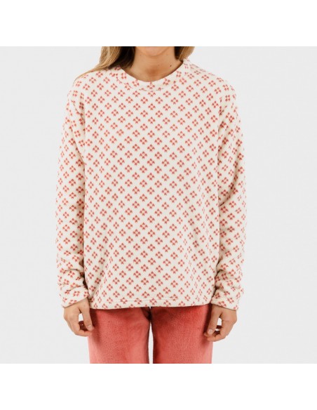 Pigiama pile coral Penelope marsala Pigiama pile coral Penelope marsala