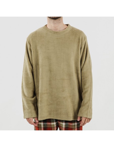 Pigiama pile coral uomo Lucho verde Pigiama pile coral uomo Lucho verde