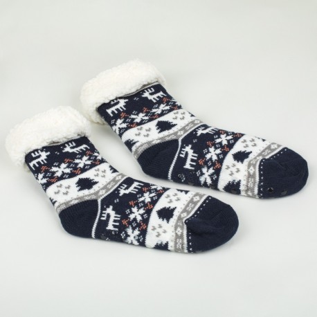 Calzini Winter blu navy
