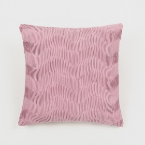 Cuscino quadrato New Traza Ante rosa chiaro 50x50 - Fodera + Imbottitura