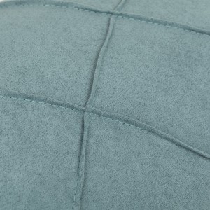 Cuscino quadrato New Rombo scamosciato  50x50 - federa + imbottitura 2