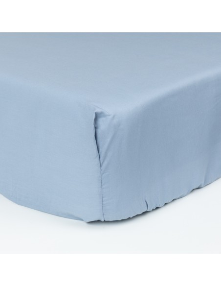 Lenzuolo inferiore cotone new indaco king size letto-da-180