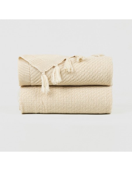 Plaid Tondelo bianco antico Plaid Tondelo bianco antico