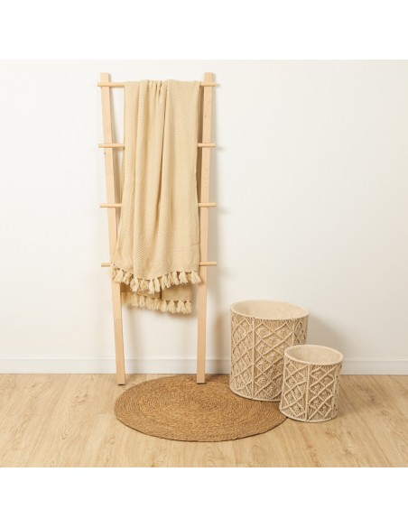 Plaid Tondelo bianco antico Plaid Tondelo bianco antico