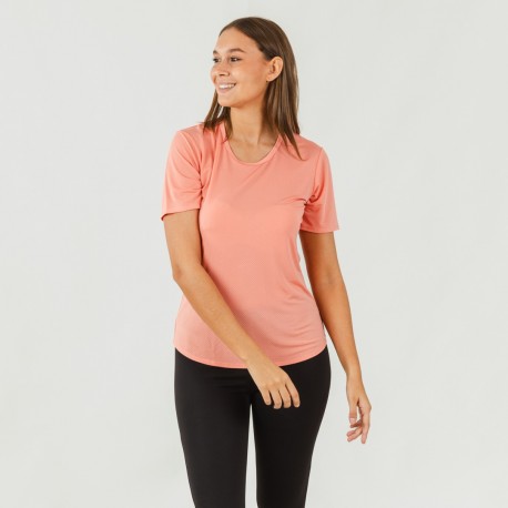 Set sportivo leggings lunghi donna arancione - nero