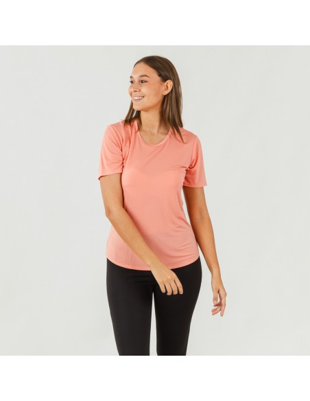 Set sportivo leggings lunghi donna arancione - nero Set sportivo leggings lunghi donna arancione - nero