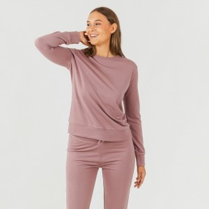 Set sportivo lungo new malva