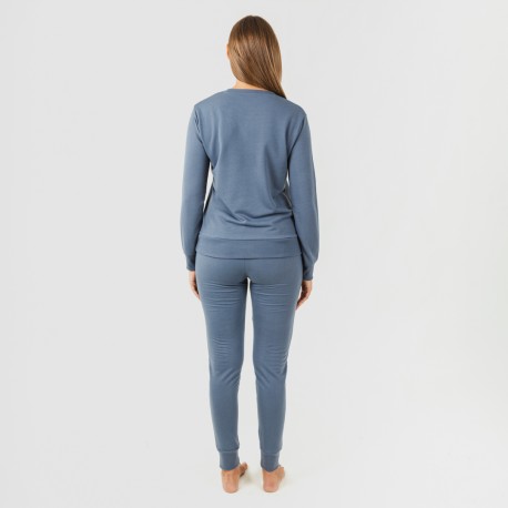 Set sportivo lungo new indaco