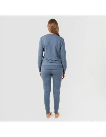 Set sportivo lungo new indaco