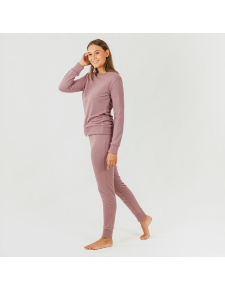 Set sportivo lungo new malva Set sportivo lungo new malva