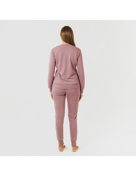 Set sportivo lungo new malva Set sportivo lungo new malva