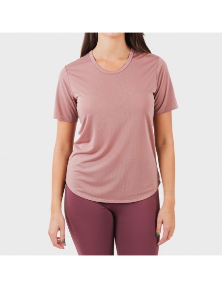 Set sportivo leggings lunghi donna malva - melanzana Set sportivo leggings lunghi donna malva - melanzana