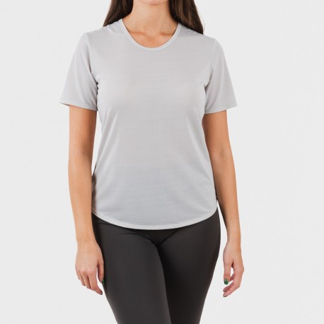 Set sportivo leggings lunghi donna grigio perla - antracite