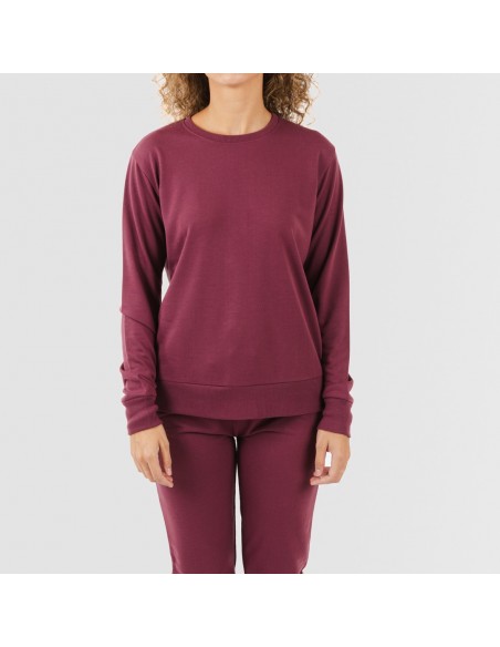 Set sportivo lungo donna melanzana new